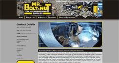 Desktop Screenshot of mrboltandnut.co.za