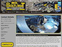 Tablet Screenshot of mrboltandnut.co.za